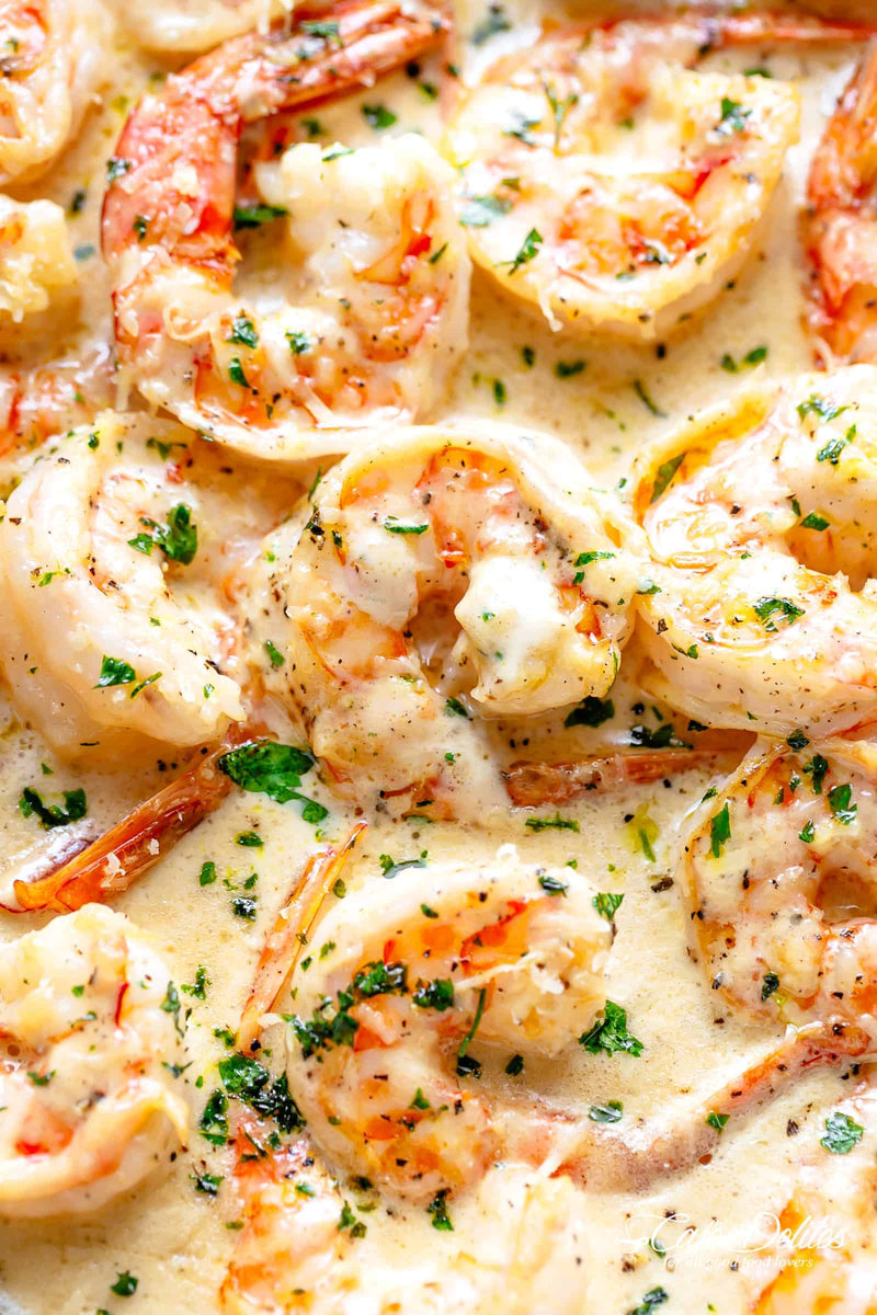 Creamy Garlic Shrimp