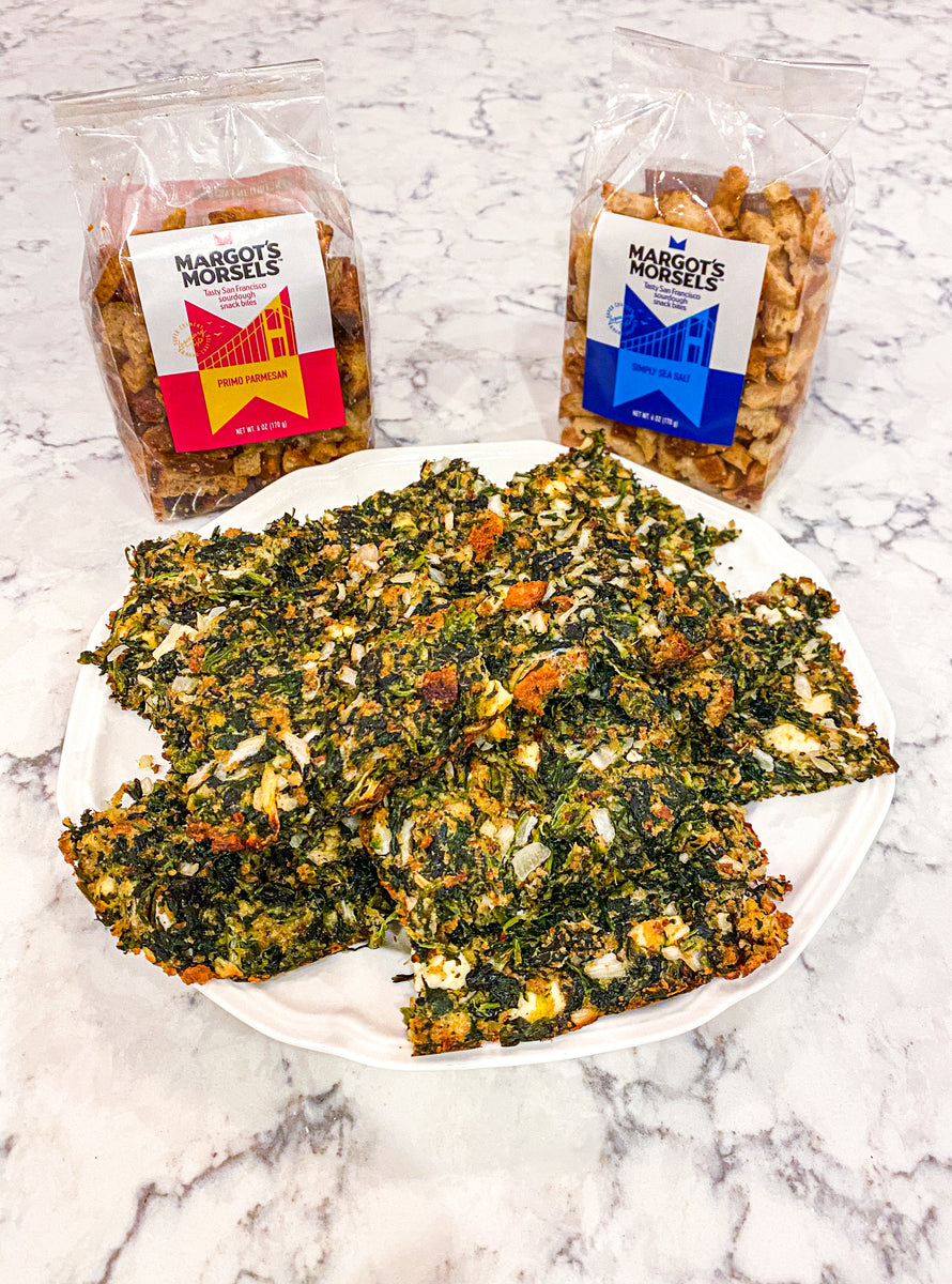 Dave's Spinach Squares with Margot's Morsels