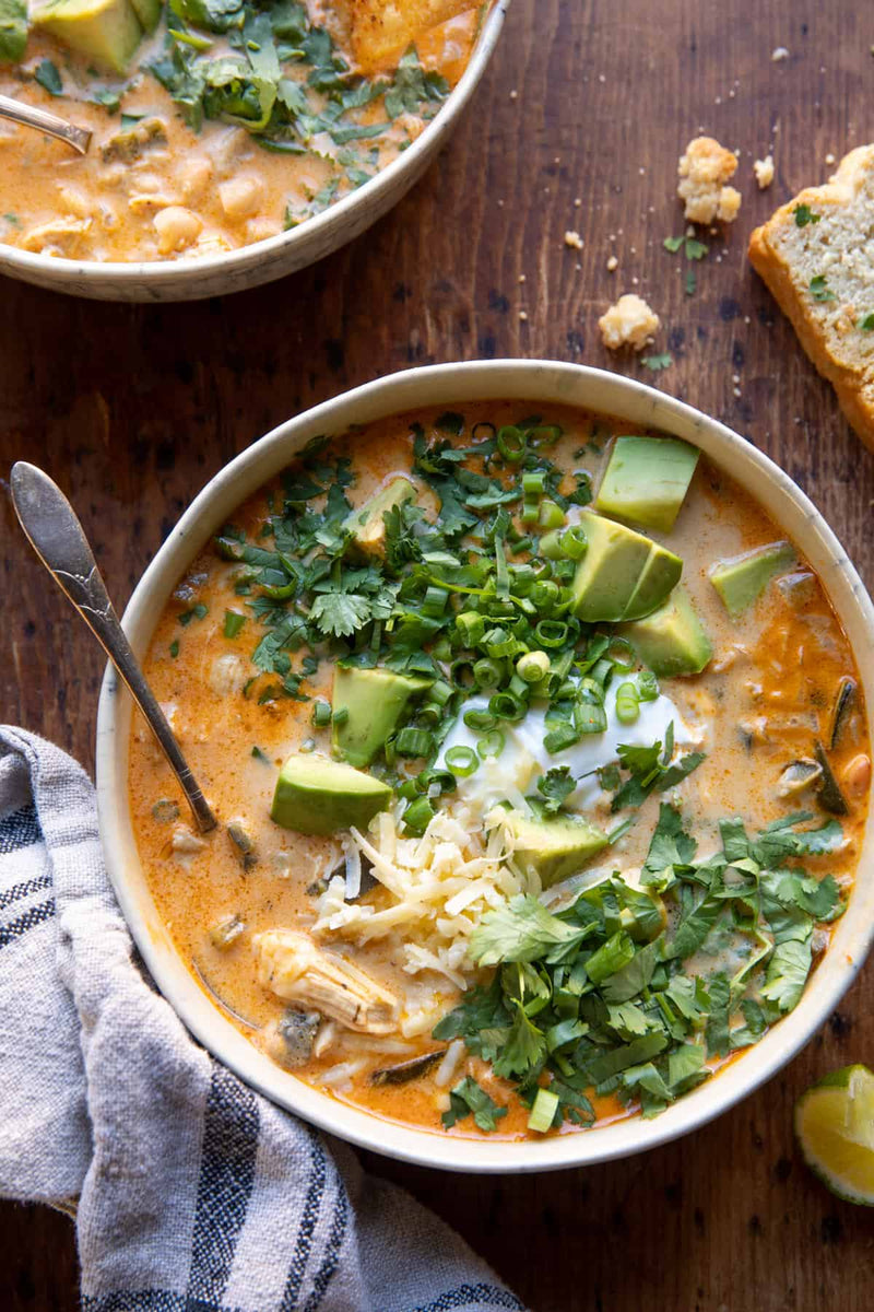 White Chicken Chili with Morsels