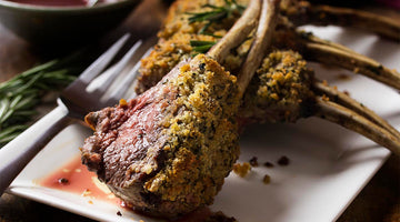 Rack of Lamb with Parmesan-Herb Crust