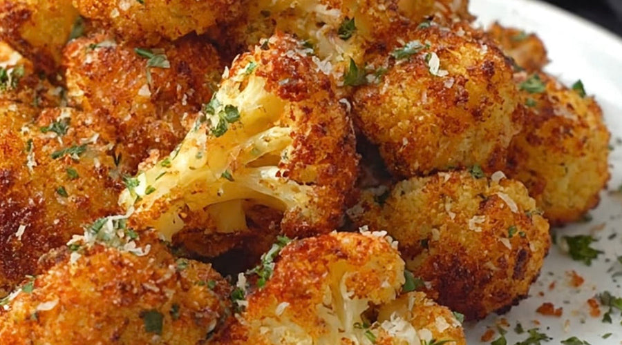 Crispy Roasted Cauliflower