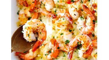 Garlicky Baked Shrimp
