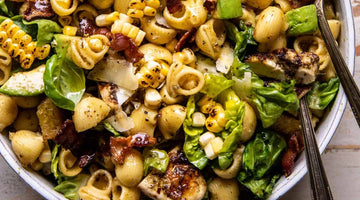 Morsel-ized Pesto Chicken Pasta Salad