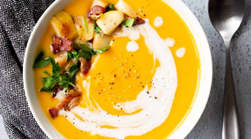 CREAMY BUTTERNUT SQUASH SOUP