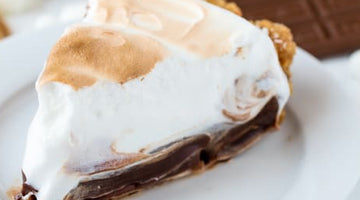S'mores Pie with morsel crust