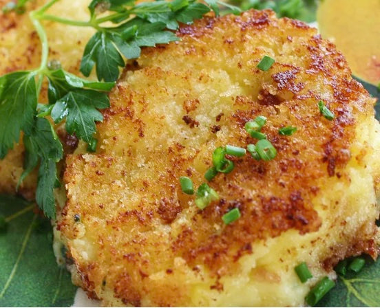 Crispy Mashed Potato Cakes