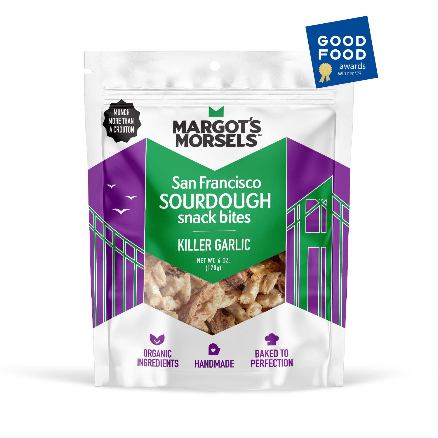 Buy Garlic Bread Toast Snacks, Bites - Homemade Sourdough