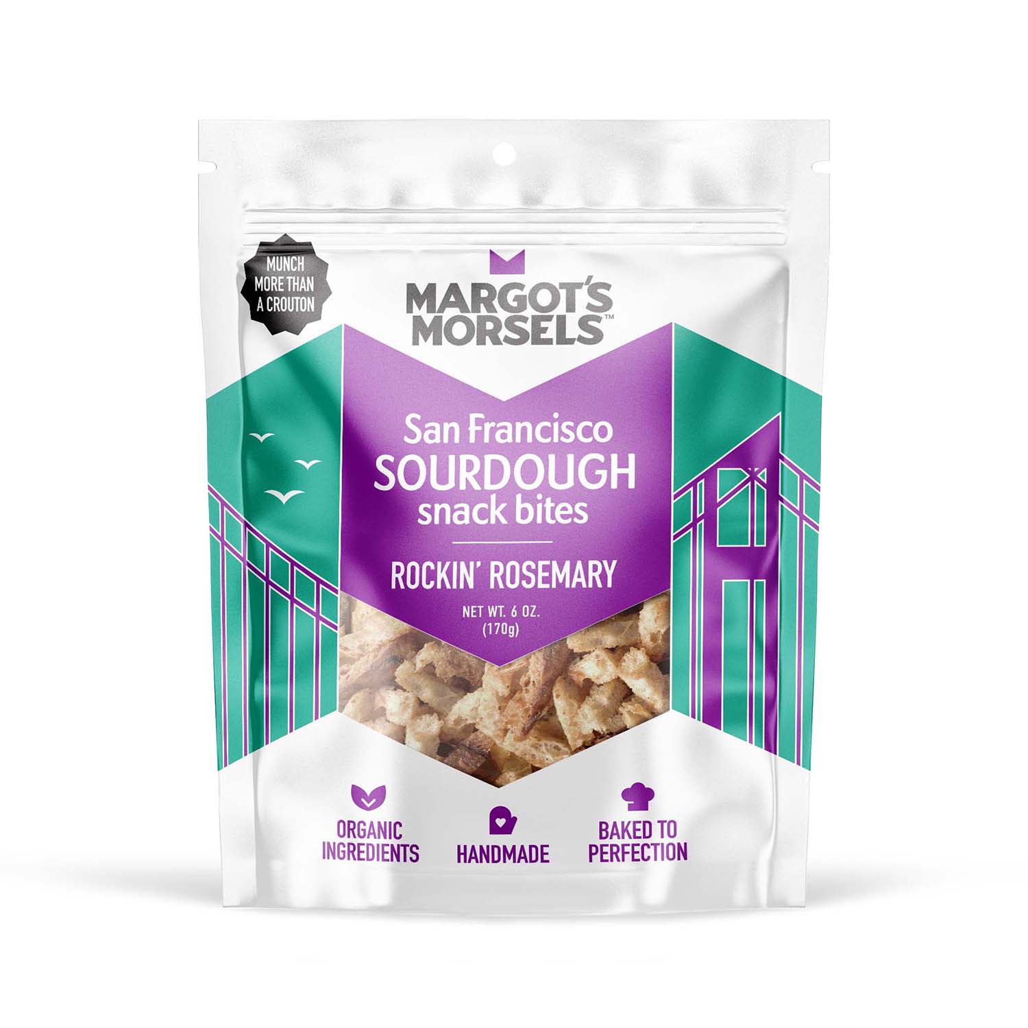 Buy Rosemary Sourdough Snacks Bites, Rosemary Herb And Bread